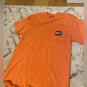 Nike Oversized Washed Orange- shirt/dress
